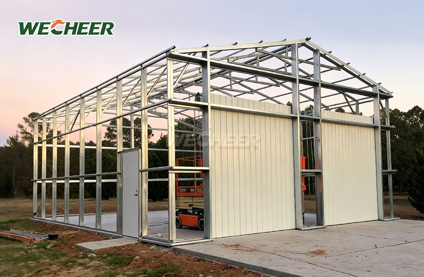 Steel Shed Frame Only